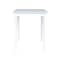 International Concepts Square Solid Wood Top Table, Counter Height, White, 30 W, 30 L, 36 in H, Wood, White K08-3030-36S - alternate 3
